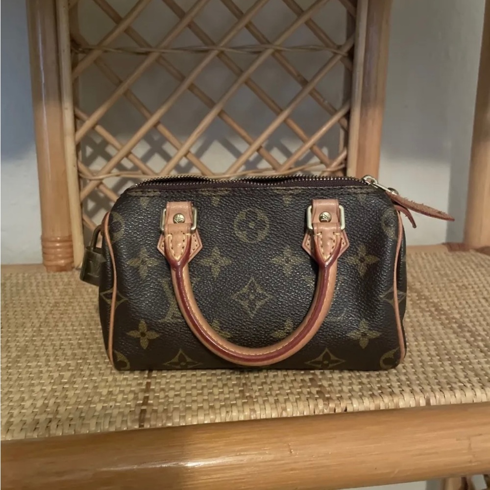 100% authentic Louis Vuitton Speedy Mini Handbag